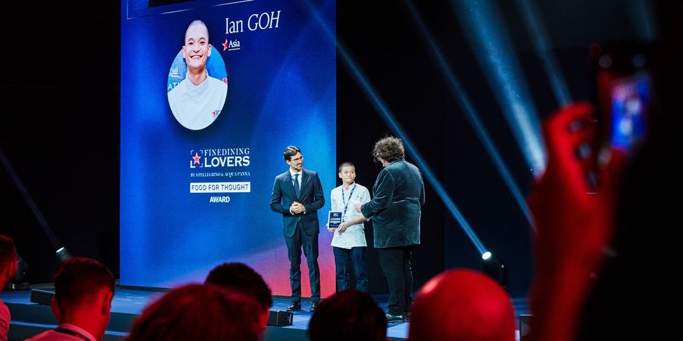 chef ian ﻿goh wins the ﻿fine dining lovers food for thought award 2023