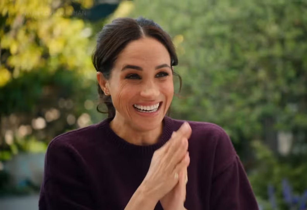 The Duchess of Sussex wears the perfect jumper in With Love, Meghan series 2