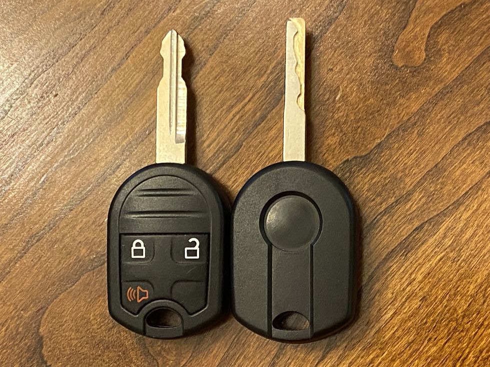 standard and laser cut car keys