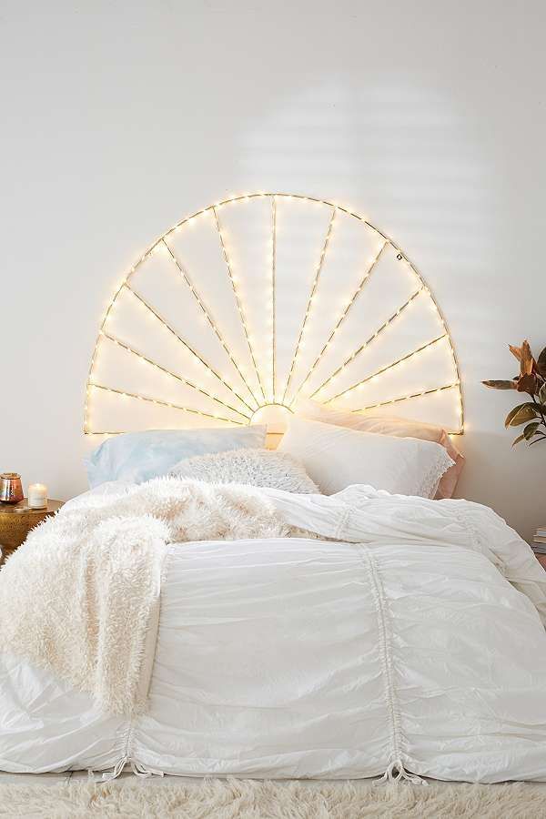White, Bedroom, Bed, Room, Furniture, Bed frame, Hand fan, Architecture, Textile, Bedding, 