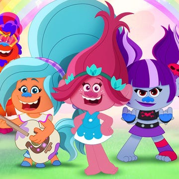 Characters from TrollTopia looking into the camera characters from trolltopia looking into the camera