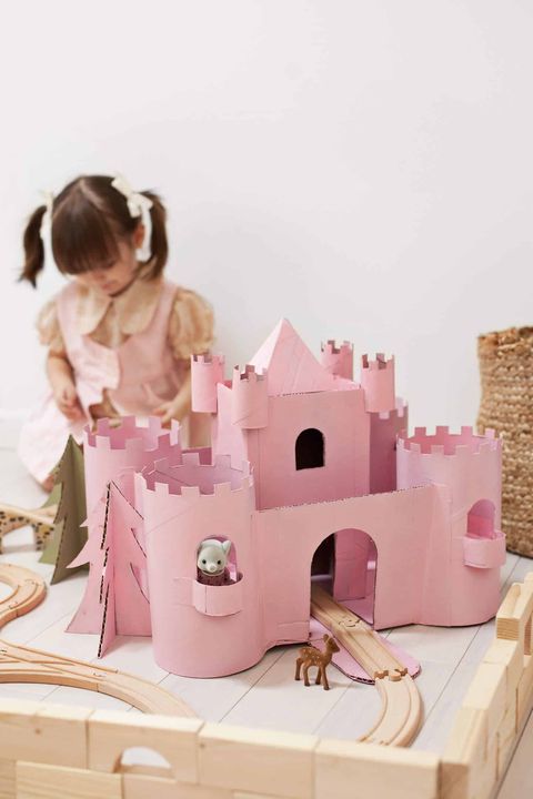 upcycled idea princess castle