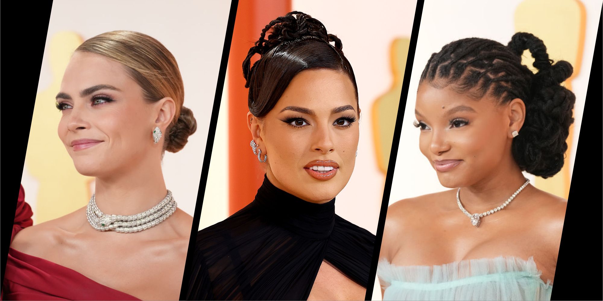 Lily Aldridge debuted a textured boyfriend bob at the Oscars after