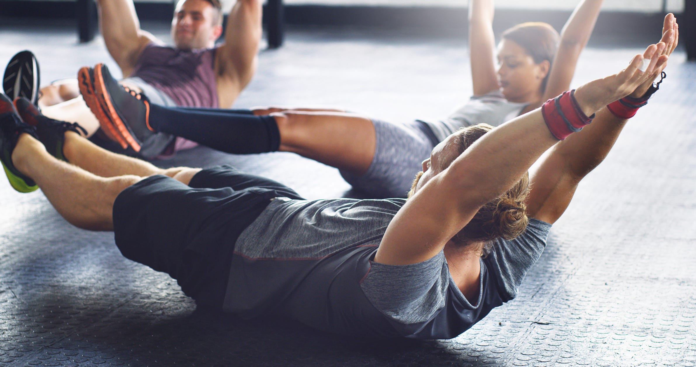 Lying Single-Leg Raises Exercise Demonstration