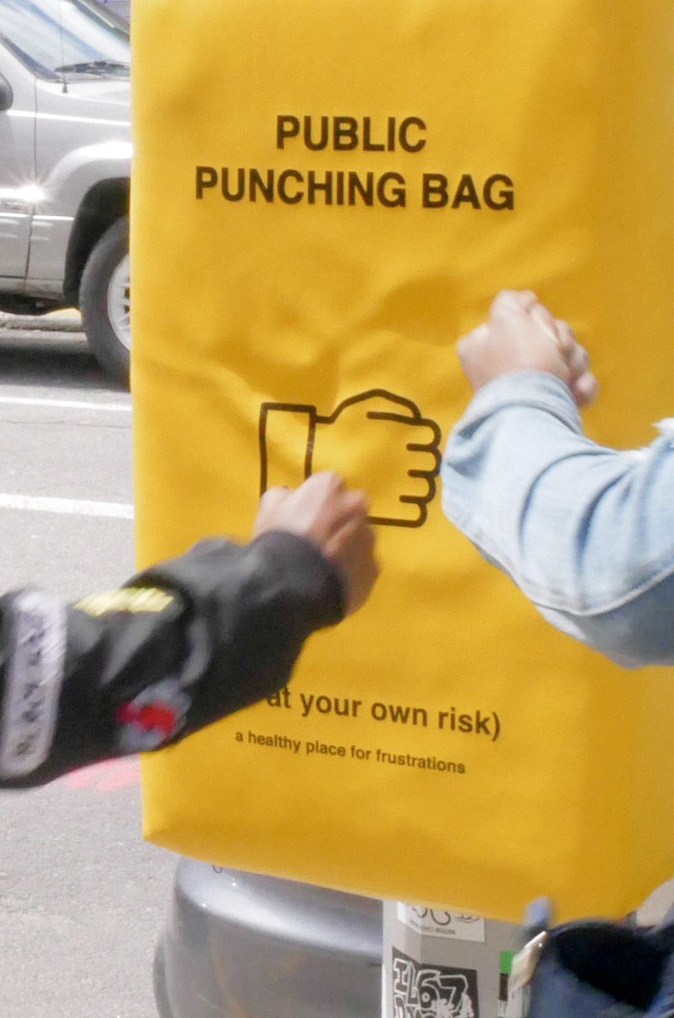 Yellow, Advertising, Hand, 