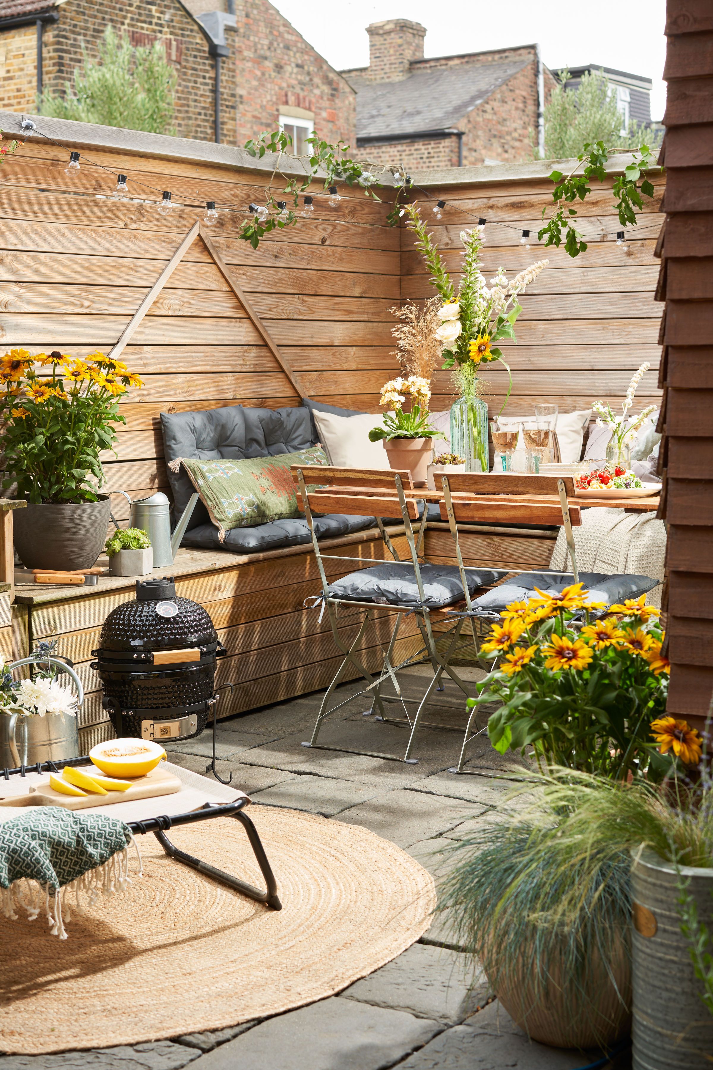 Patios for store small gardens