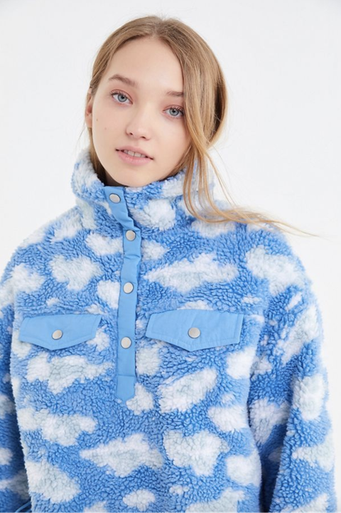urban outfitters cloud sherpa jacket