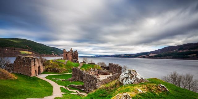 Urquhart Castle ruins, Scotland, UK