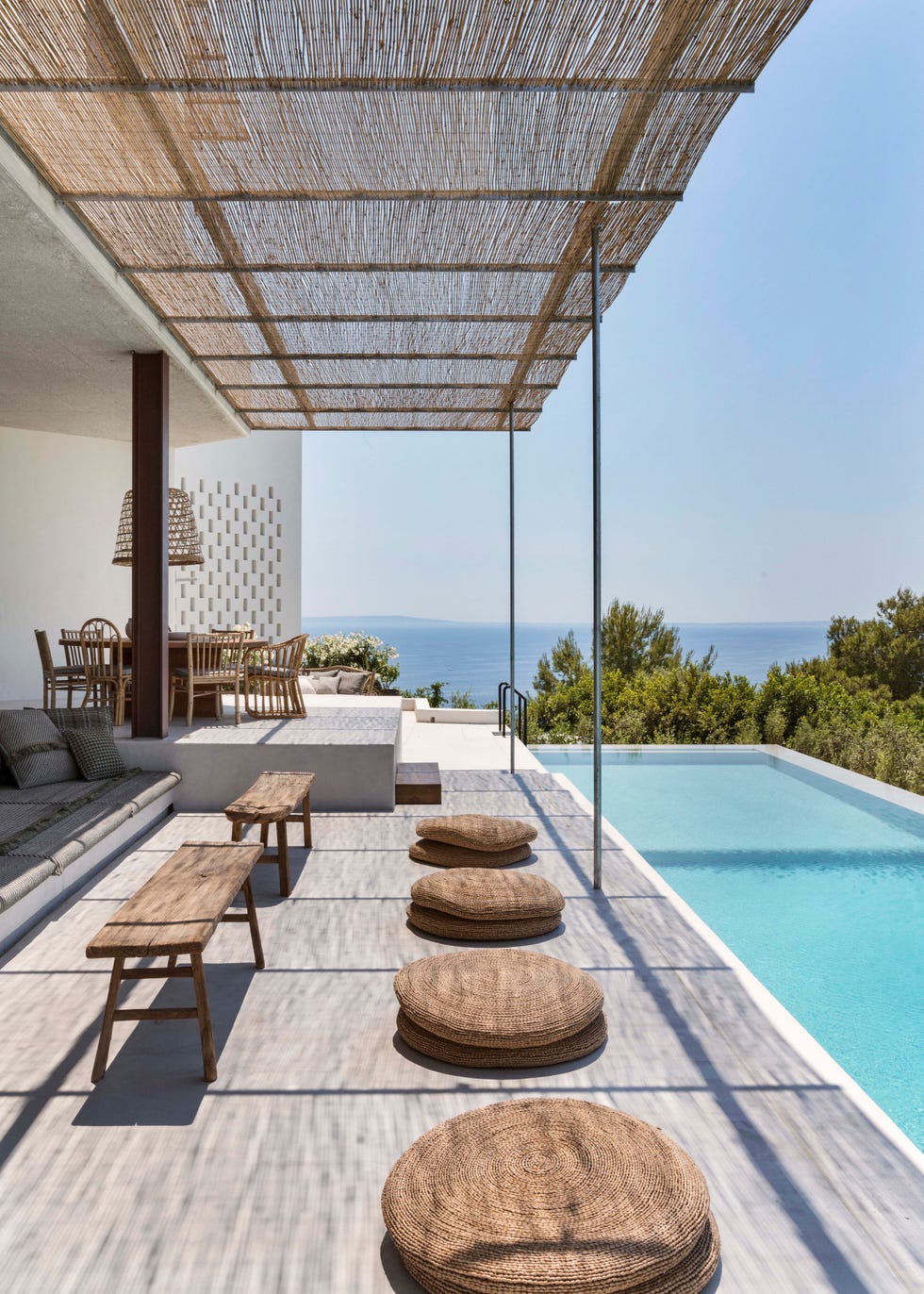 infinity pool in ibiza villa