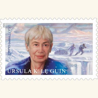 ursula k le guin, stamp
