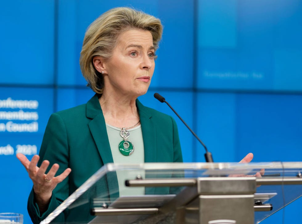 ursula von der leyen, presidenta de la comisión europea