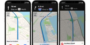 apple maps siri incident report feature