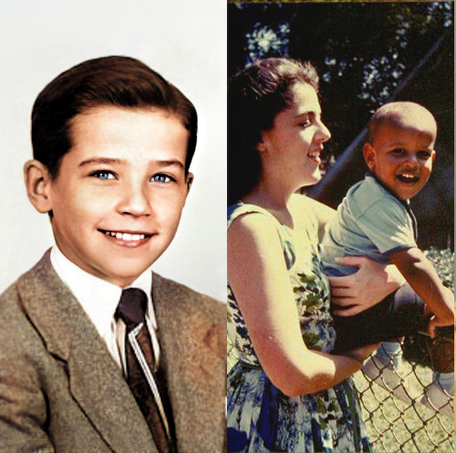 us presidents childhood photos header
