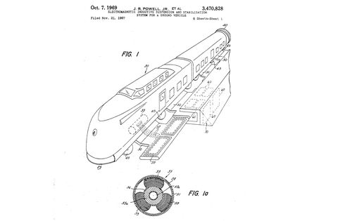 maglev train patent