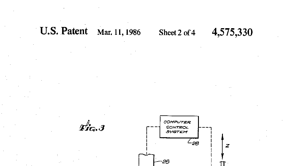 3d printer patent