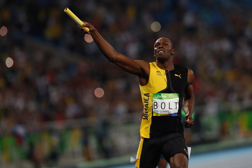 usain bolt at the 2016 rio olympic games