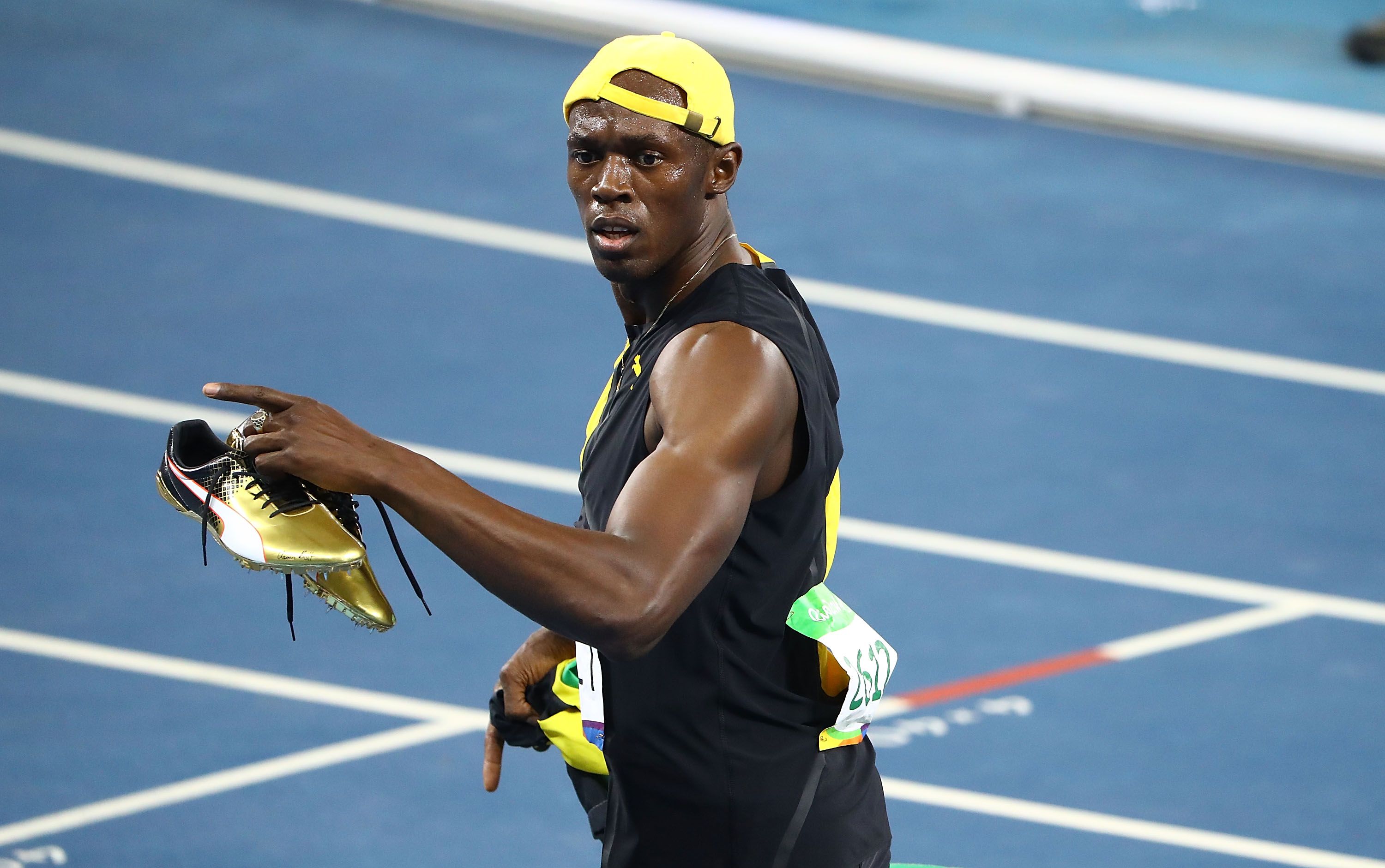 Usain Bolt: zapatillas habría bajado 9,50s"