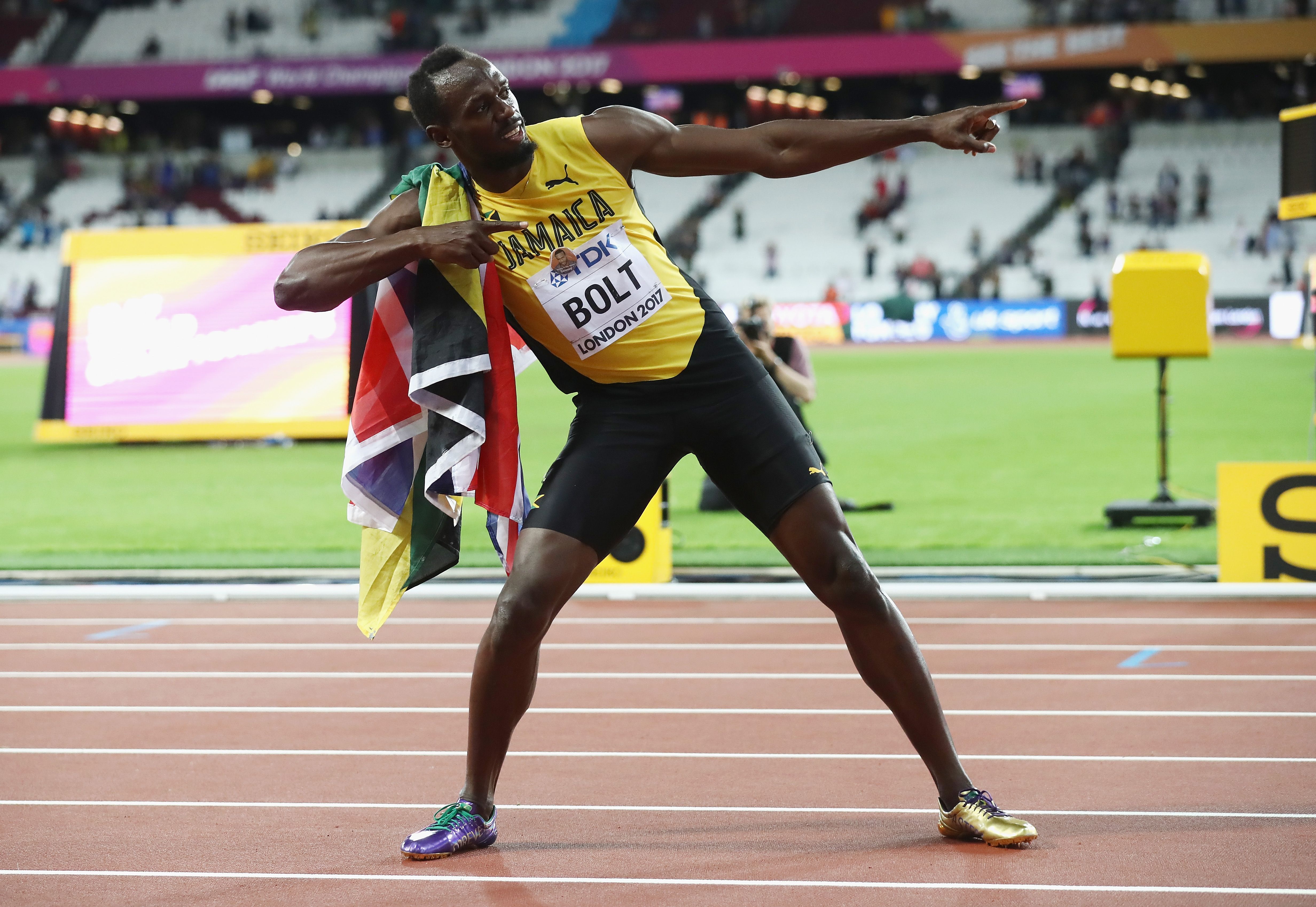 Here's the origin of Usain Bolt's signature victory pose