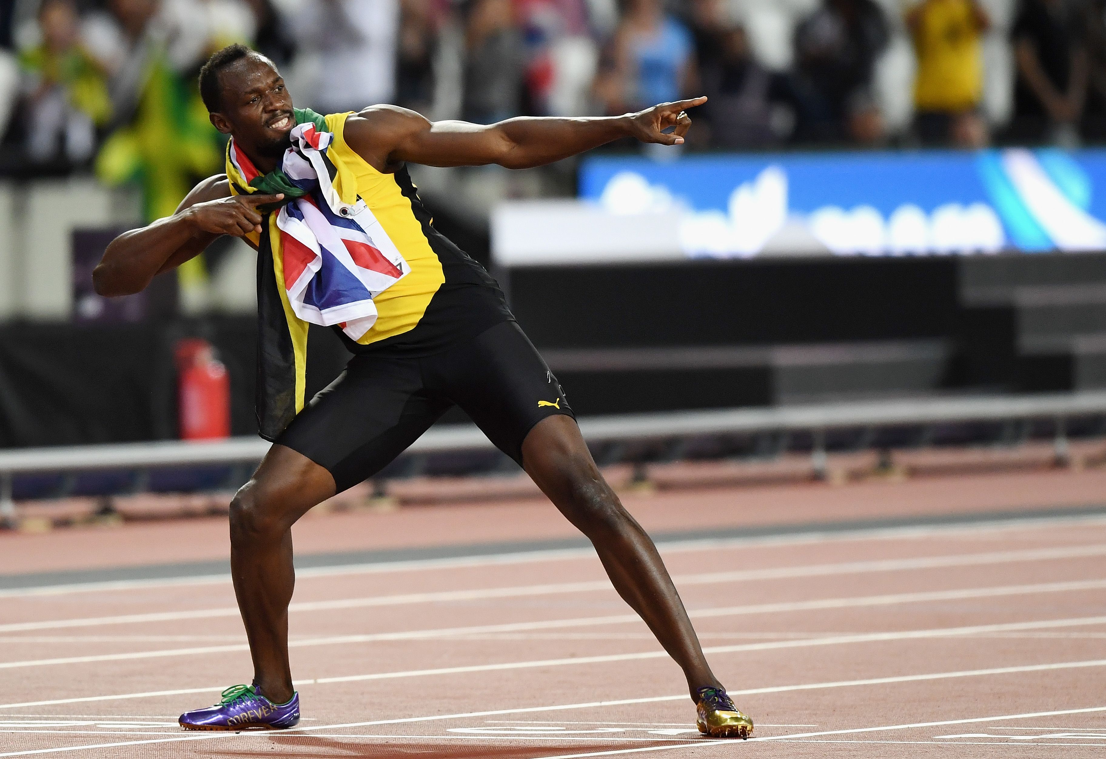 Usain Bolt Files for Trademark of Iconic Victory Pose