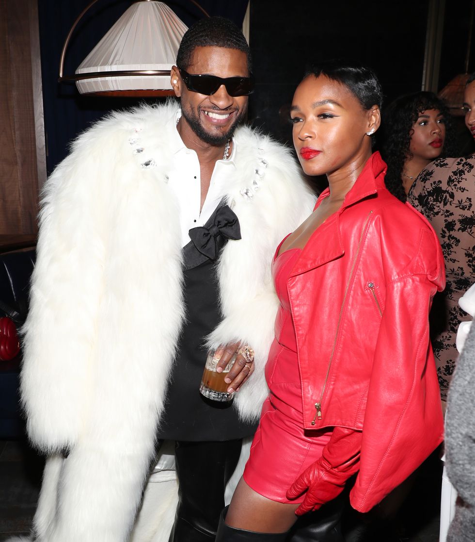 usher, rémy martin and the house of creed host post performance dinner party at cathédrale las vegas