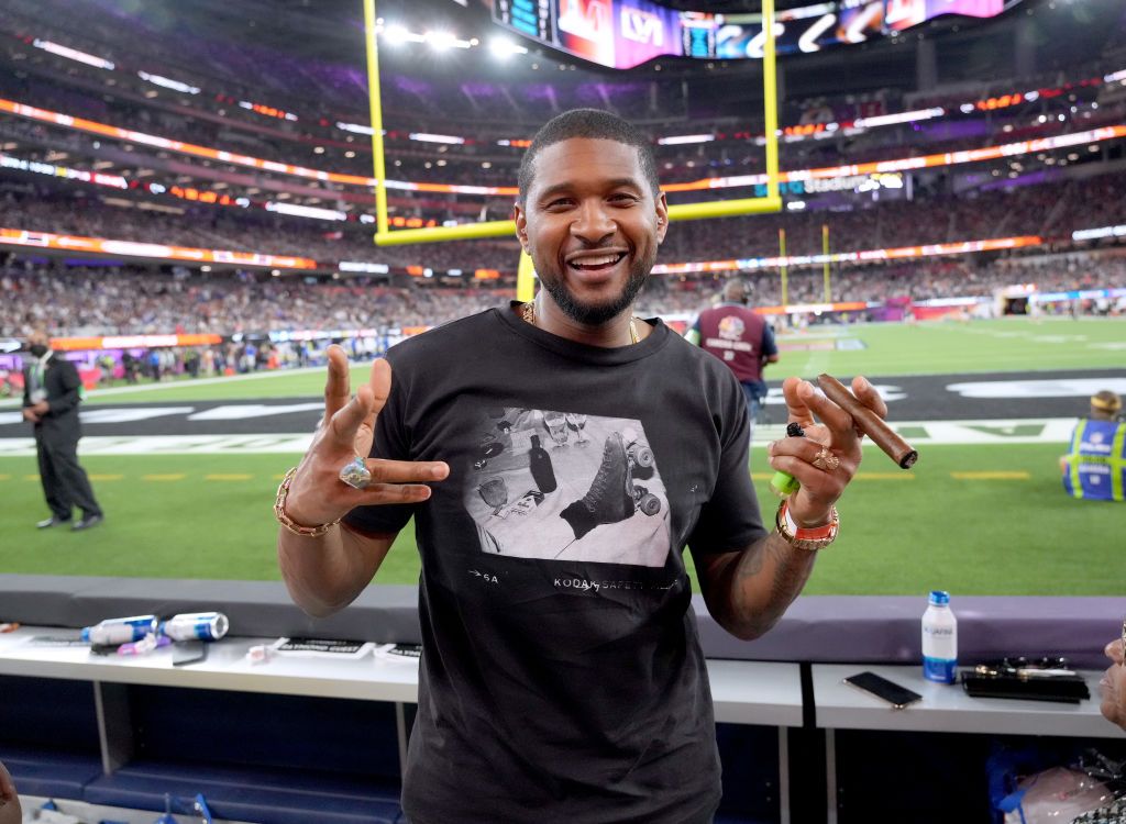 Usher Reveals Thirsty SKIMS Ad Campaign Ahead of Super Bowl