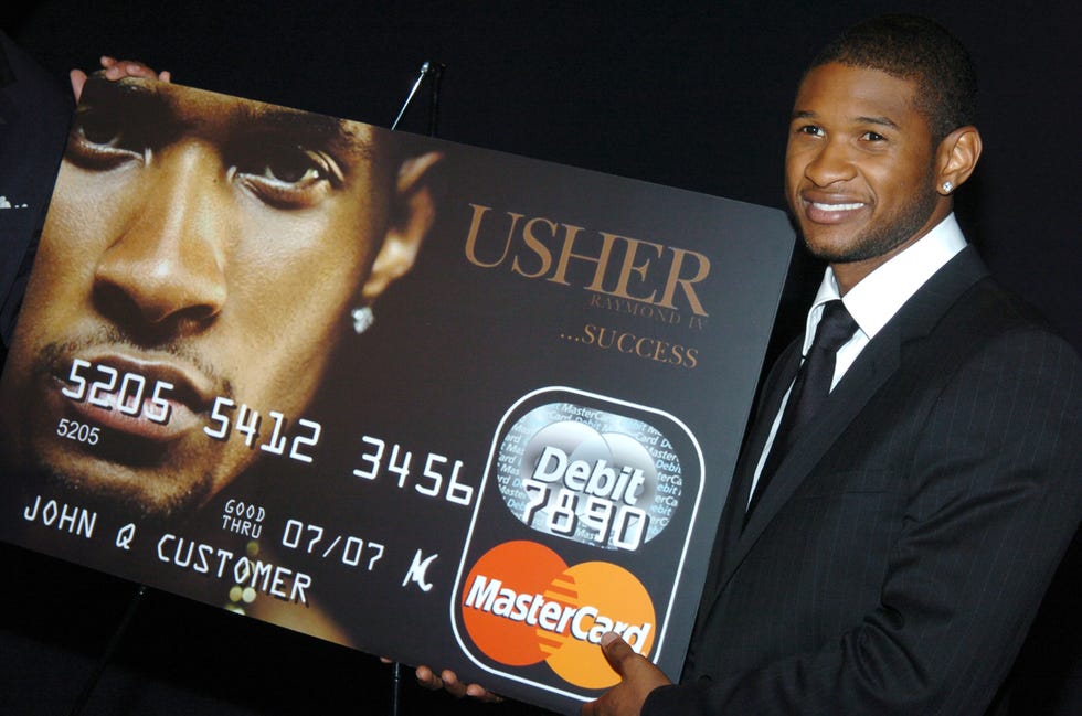 Usher unveils the Usher Raymond IV -Debit master card