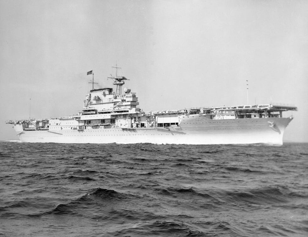 the uss yorktown (cv 5) photographed on july 21, 1937﻿