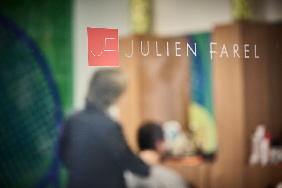 julien farel pop up salon us open