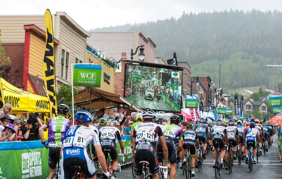 Stage 7 of the 2016 Tour of Utah. 