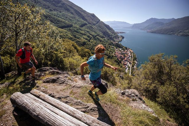 sulle alpi intorno al lago di como