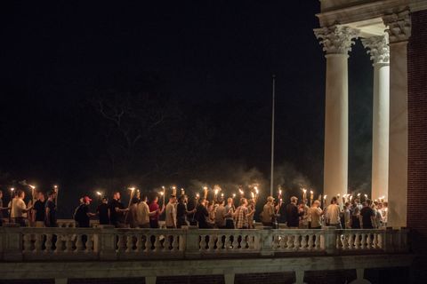 White Supremacist rally at University of Virginia