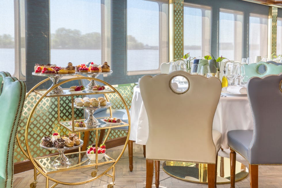 afternoon tea on ss bon voyage
