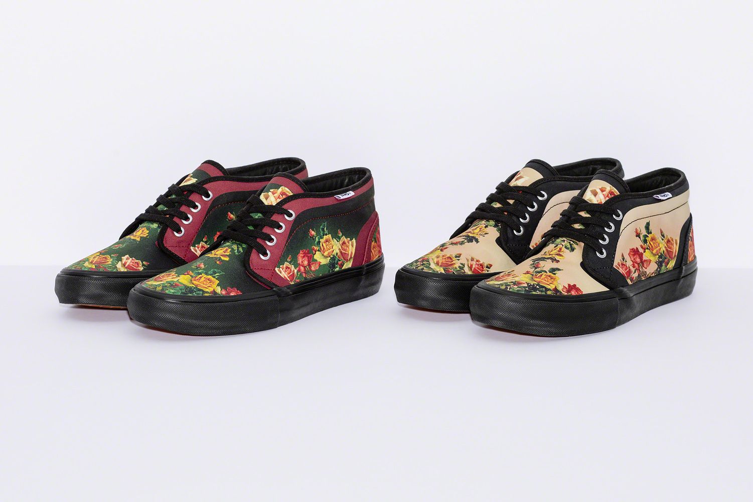 Supreme x Paul Gaultier Collaboration Vans Era Sneakers