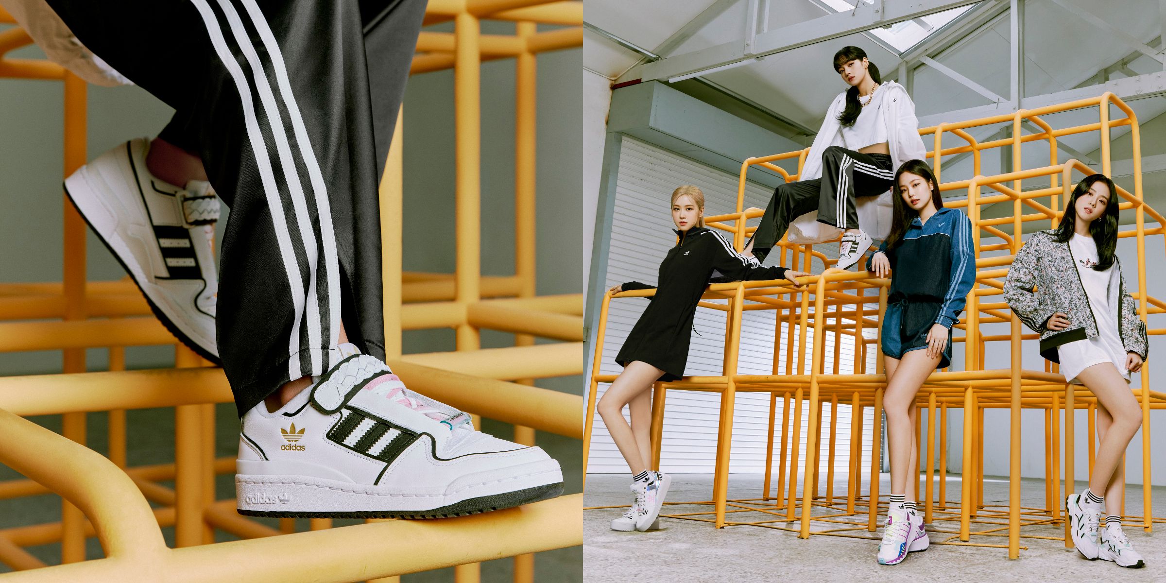 BLACKPINK示範運動風穿搭！Adidas Originals 2021春季女裝系列新登場