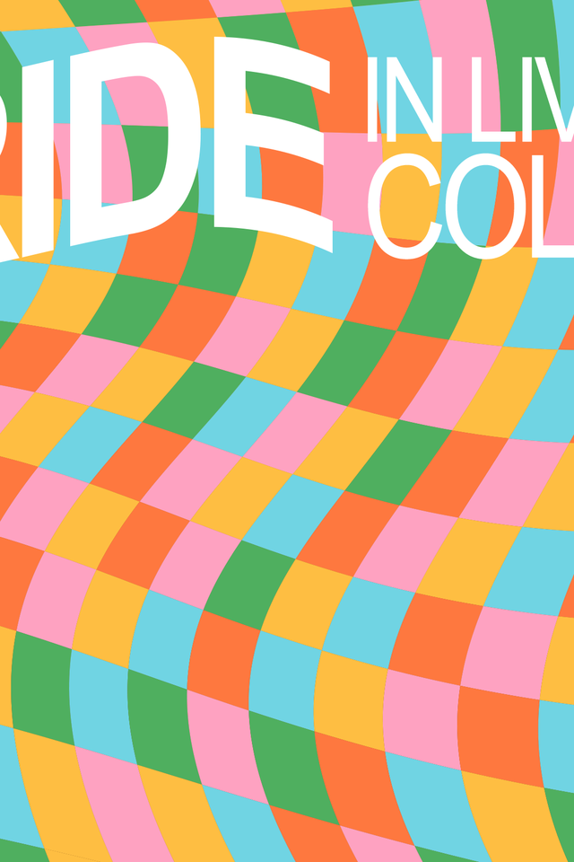 pride color banner