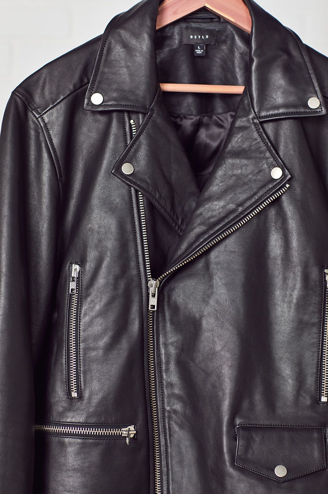 Dstld deals leather jacket