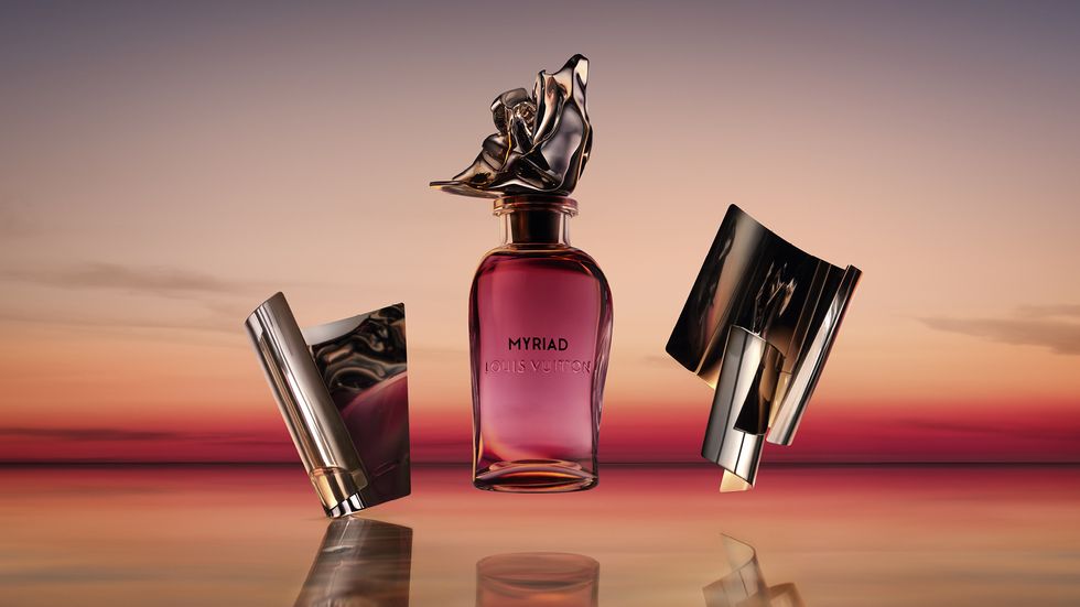 a bottle of perfume