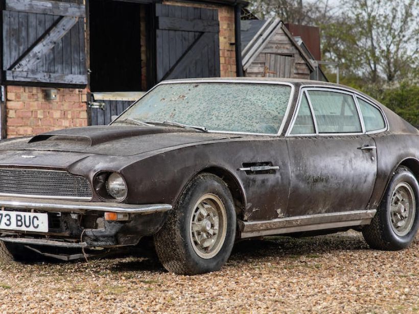 Two Barn-Stored Aston Martins Emerge And Head To Auction