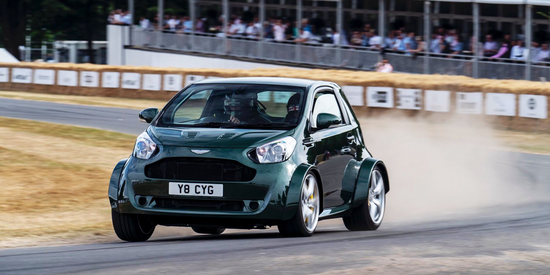 The Aston Martin Cygnet V8 Drives As Silly As It Looks