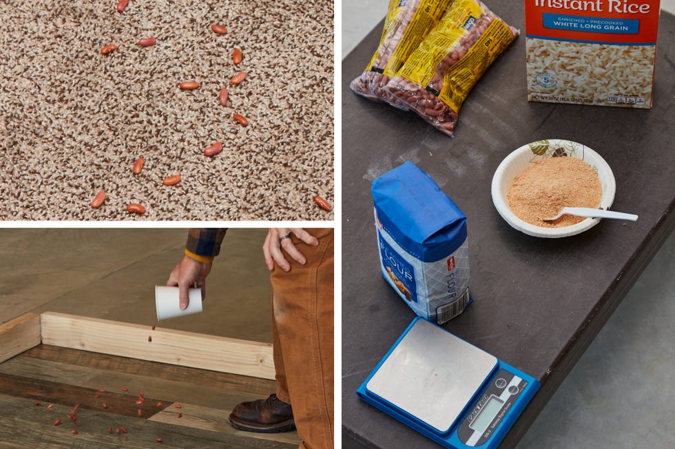 robot vacuum test debris