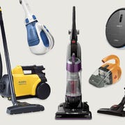 Vacuum cleaner, Product, Home appliance, Household cleaning supply, Machine, 