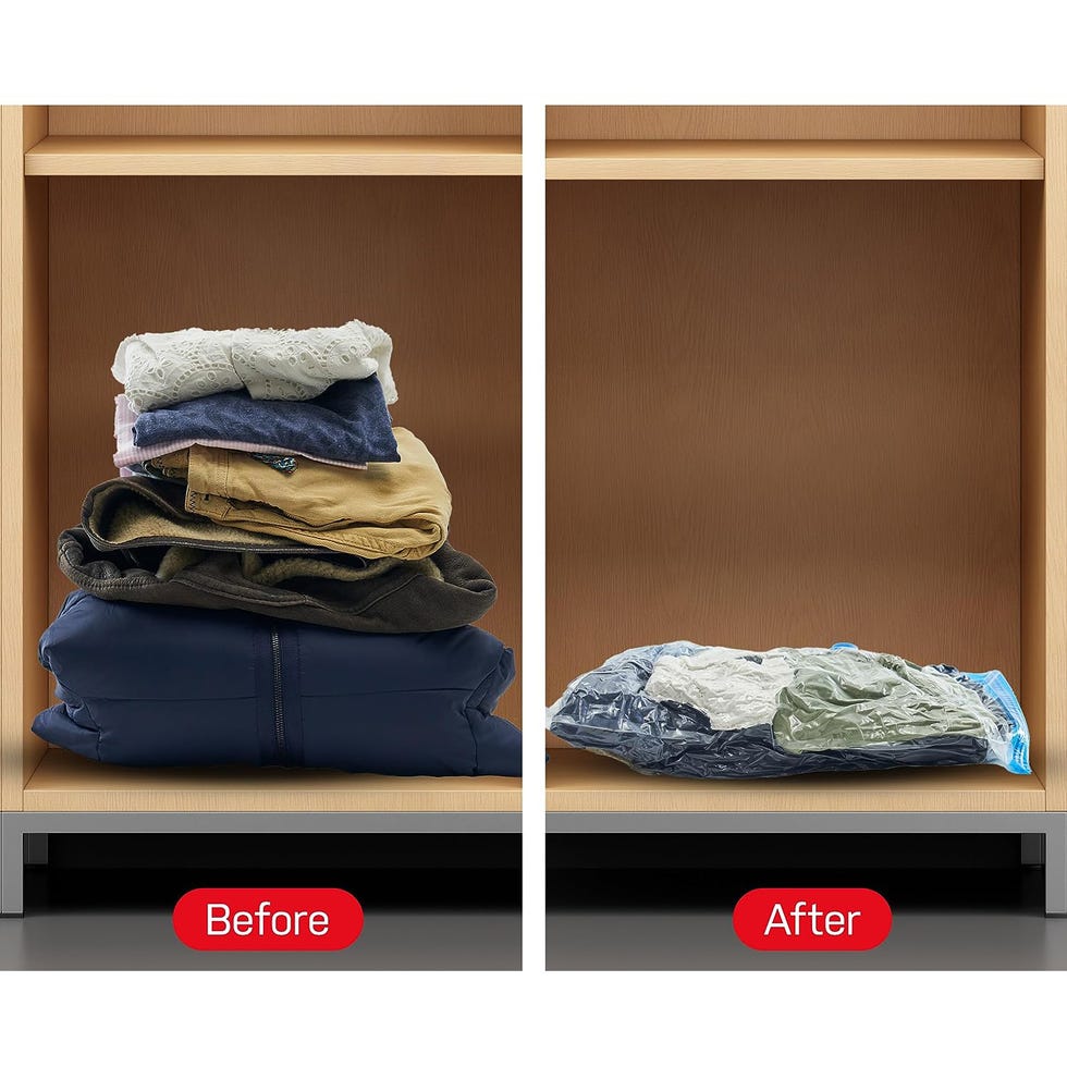 Closet Organization Ideas - Use Vacuum Storage Bags closet organization ideas use vacuum storage bags