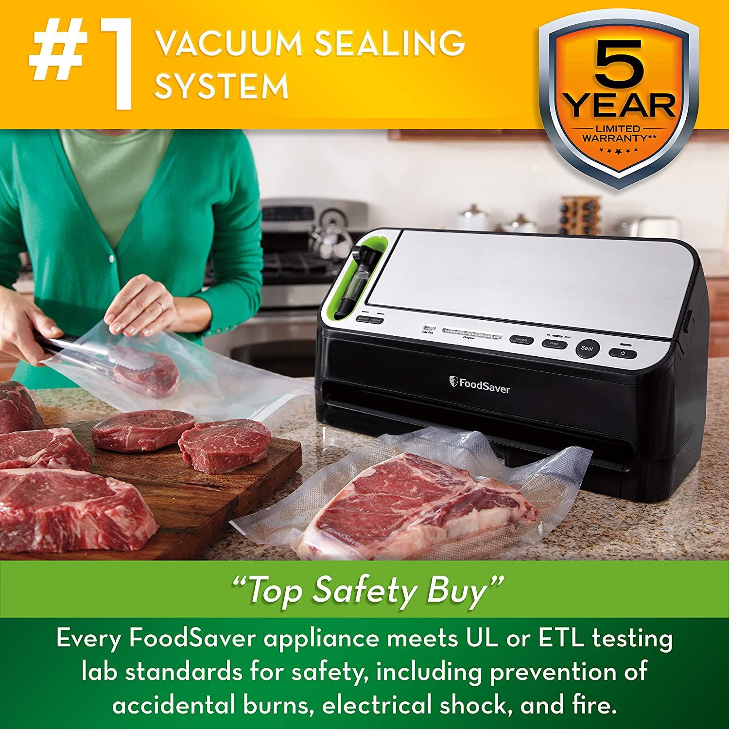 The 5 Best Food Vacuum Sealers, Tested in Our Lab