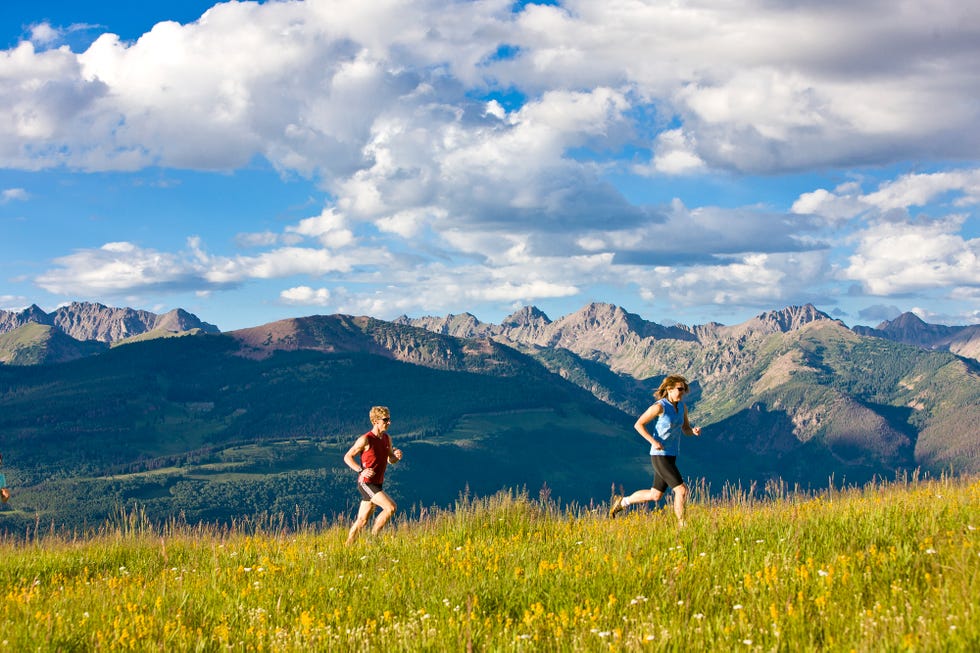 Running at Vail Mountain Lodge