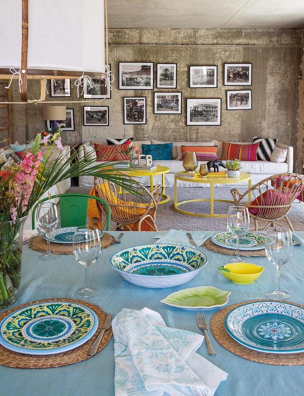Artesanías en la mesa