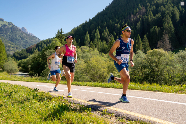 giro podistico a tappe della val di fassa