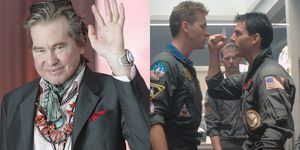val kilmer had a lot to say about the tom cruise rivalry behind the 'top gun' cameras