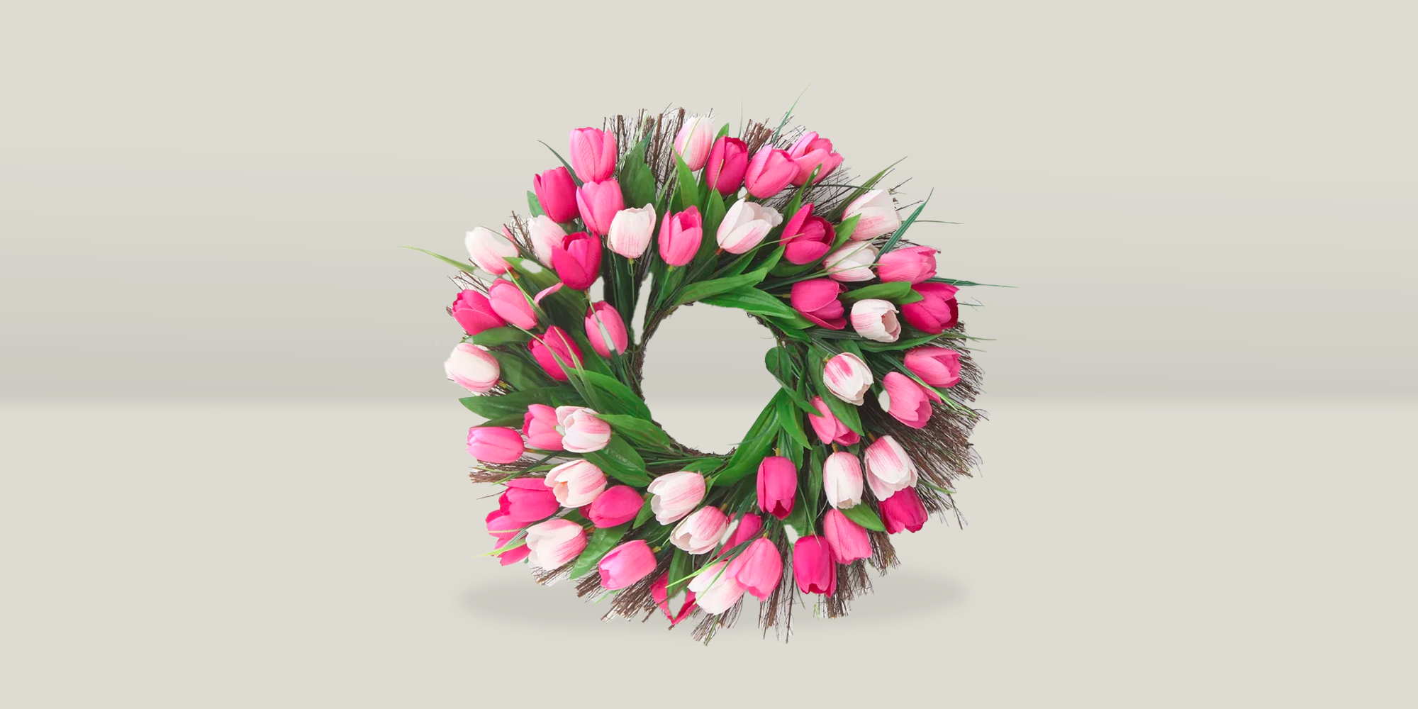 Easy DIY Floral Wreath Tutorial with Green Artificial Flowers - Cottage On  Bunker Hill