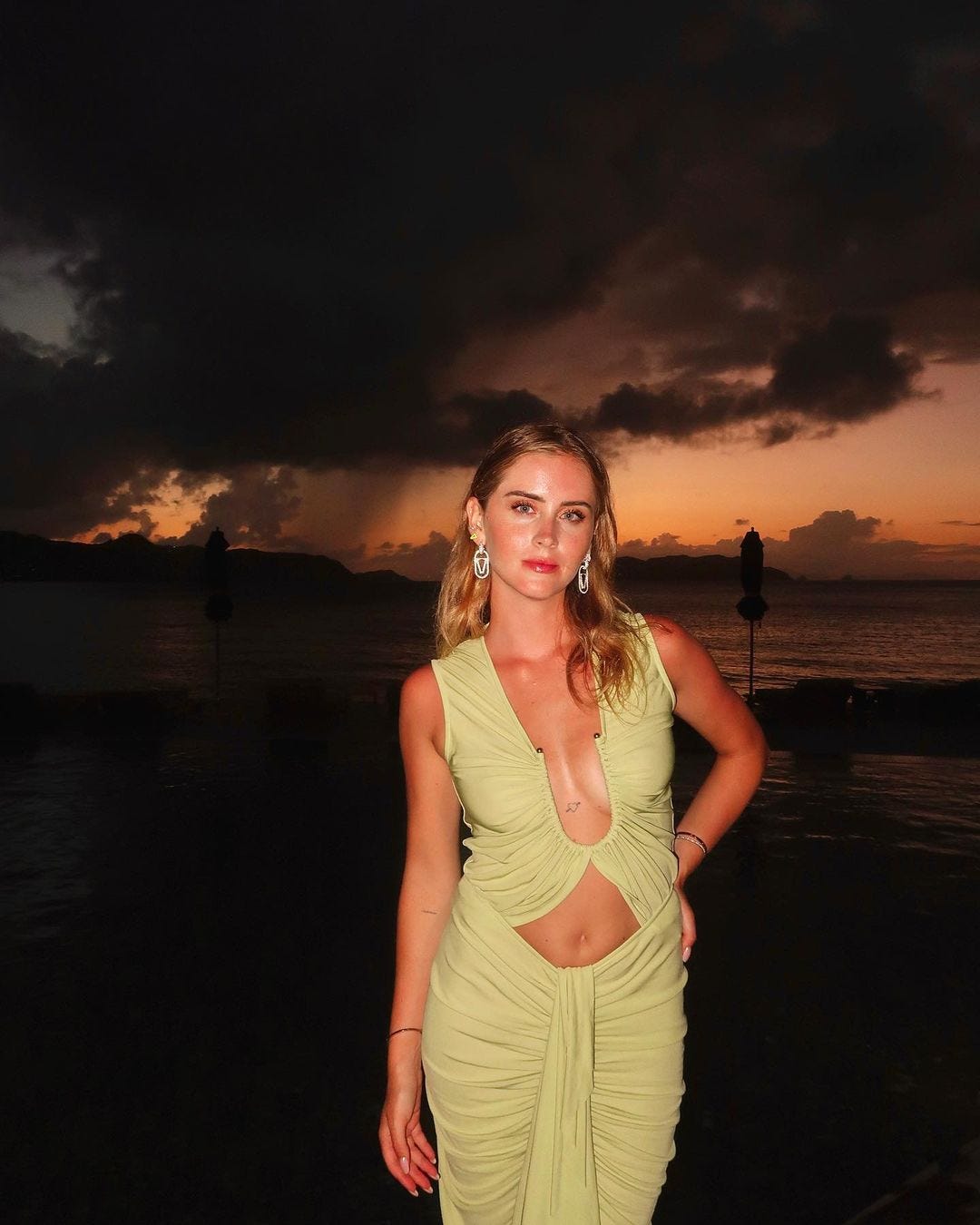 Valentina Ferragni news: il trucco occhi con l'ombretto rosa per l