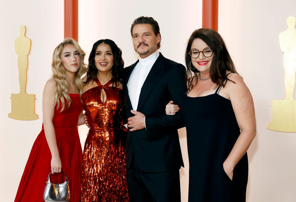 salma hayek and pedro pascal